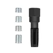 Spark Plug Thread Repair Kit – 14mm Reamer Thread Repair Tool &4 Inserts A