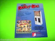 PRO BLOCK A SHOT ORIGINAL NOS BASKETBALL ARCADE GAME MACHINE SALE FLYER Vintage