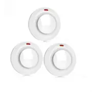 3 Pack Tuya Smart Wifi Smoke Detector Intelligent Photoelectric Smoke Alarm