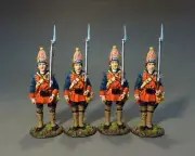John Jenkins RRBNJ-08N Raid On St Francis NJ Provincial Reg Grenadiers At Attn
