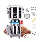 Grain Mill Grinder Electric, 750g Stainless Steel Grain Grinder for Dry Corn ...