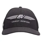 Titleist VOKEY 2021 BV WINGS SM9 TOUR SNAPBACK MESH CAP HEATHER Black Silver