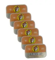 Buc-ee's Gluten Free & Sugar Free Mints (Orange Sours, 6 Pack)