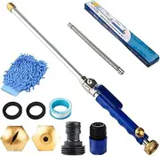 Jetsono.com Pressure Washer, Jetson 2-in-1 High Pressure Power Washer, with 2 Jet Different Nozzle and Hose Quick Connectors, Easily Washer (B-Blue)
