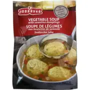 Podravka Vegetable Soup With Semolina Dumplings 2.0 oz