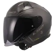 OF603 Infinity II Glossy Carbon Jet Helmet