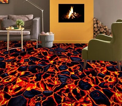 3D Magma Texture O572 Floor WallPaper Murals Wall Print 5D AJ WALLPAPER AU Fay