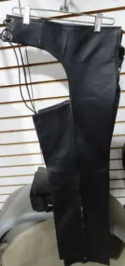 ZR LEATHER CHAPS-MEDIUM