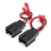 Peugeot 206 &amp; Citroen Speaker Adaptor Lead Loom Connectors PC2-821 Pair