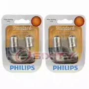 2 pc Philips Tail Light Bulbs for Volkswagen Dasher Fox Golf GTI Jetta ao (for: Volkswagen)