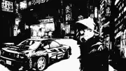 Anime Tokyo Ghoul Car Kaneki Ken Nissan Skyline Gaming Mat Desk 7813