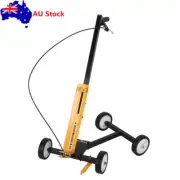 Portable Traffic Line Marking Scriber Spray Paint Trolley Circular Curve Arc AU