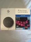 Google NEST MINI Charcoal + Merkury Innovations Smart LED Lightstrip Bundle NEW