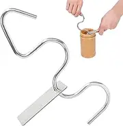 Peanut Butter Stirrer Nut Butter Stirrer, 1Pc Stainless Steel Butter Stirrer, Stainless Steel Butter Mixer Peanut Butter Stirrer Nut Butter Stirrer, Stainless Steel Peanut Butter Manual Stirrer
