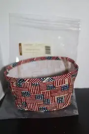 Longaberger Stuck On You & 2003 Holiday Helper Liner in Old Glory #28933140 NEW