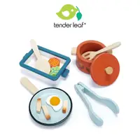 在飛比找蝦皮商城優惠-美國【Tender Leaf】輕食鍋具組 木製玩具 木質玩具
