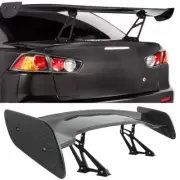 For Mitsubishi Lancer EVO Carbon Style Trunk Spoiler Racing Wing Adjustable (for: Mitsubishi)