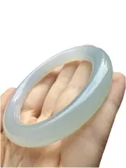 巴西冰玉髓 53 Mm Chalcedony Agate Bangle