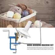 Needlecraft Large Jumbo Metal Yarn/Wool/String/Fiber Ball Winder Hand Operated