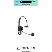 Conambo Bluetooth Headset V5.0,Wireless Headset with Noise Cancelling Microphone