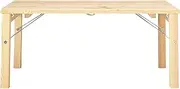 Muji 18499434 Pine Low Table, Foldable, Width 31.5 x Depth 19.7 x Height 13.8 inches (80 x 50 x 35 cm)