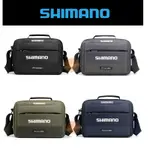 SHIMANO 男士 FISJING BAG 高品質男手袋釣魚人休閒單肩包輕便戶外男孩旅行露營包