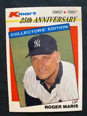 1987 TOPPS KMART 25TH ANNIVERSARY #7 ROGER MARIS NM-MT BASEBALL CARD