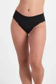 Berlei Barely There Luxe Bikini - Black, Size: 12