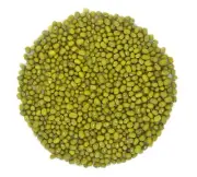 Whole dried Organic Mung Beans aka 'Green Gram' 'Maash' 'Moong' by RawJoy Farms