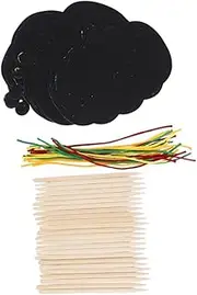 Scratch Toys for Boys and Girls 48pcs Halloween Scratch Cards Set Fun Paper Ornaments Enhance Creativity and Hand-Eye Coordination