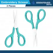 2 MULTI-PURPOSE SMALL SCISSORS FOR MEN WOMEN NAILS, HAIR, BEARD, CUTICLES, EYE