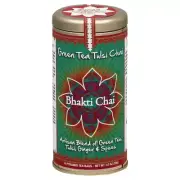 Bhakti Chai Bhakti Chai Tea,14 Tea Bags X 6Tubes:Green Tea Tulsi Chai