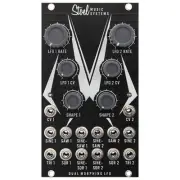 Dual Morphing LFO in Dark Mode for Eurorack Modular by Stoel Music Systems