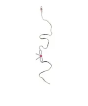 Dsquared2 Bow Detailed Long Earrings One size Multicolor