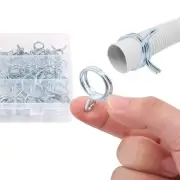 Spring Loaded Clips Double Wire Hose Clamps Easy To Store For Sealing Hoses