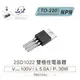 『聯騰．堃喬』2SD1022 NPN 雙極性 電晶體 100V/5A/30W TO-220
