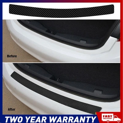 4x 90cm Carbon Fiber Car Sticker Door Sill Scuff Anti Scratch Protection Tape (for: Isuzu)