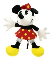 DISNEY MINNIE MOUSE Beanie Classic Minnie Beanbag Plush 7" Walt Disney World