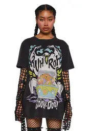 [Dolls Kill x Scooby-Doo] Spooky Encounters Oversized Tee