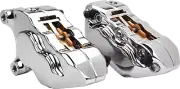 HAWG HALTERS INC 2008-2017 FLHR Road King Harley Davidson 4 PIST FRONT DUAL CALI