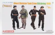 Dragon Armour 1:35 SOLDIERS MILITARY GERMAN TANK CREW GHOST DIVISION 1940 KIT