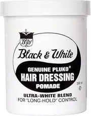 Black & White Genuine Pluko Hair Dressing Pomade Ultra White Blend 200Ml