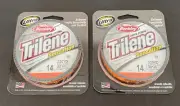 2 - Berkley Trilene® Sensation Blaze Orange 14lb 330YD Monofilament Fishing Line