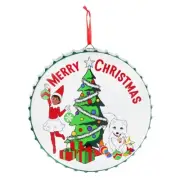 Elf On the Shelf & Elf Pets Girl Scout Metal Cap Wall Decor, 12"