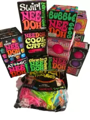 Nee Doh Sensory Toy Bundle - 10 Fun & Calming Items - Fidget & Stress Relief Toy