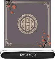 Mahjong Table Mat Home Playing Poker Tablecloth Thickened Soundproof Square Tablecloth Automatic Mahjong Table(Gray,120cm/47.2in)