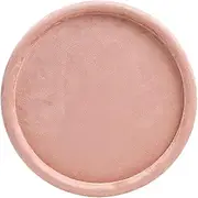Dickly Velvet Jewelry Display Tray Jewelry Organizer Rings Dish Plate Trinket Dish for Rings, Pink