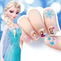 在飛比找蝦皮購物優惠-兒童指甲貼 冰雪奇緣指甲貼 迪士尼指甲貼 卡通指甲貼 美甲貼