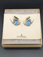 RARE NWT Crown Trifari Alfred Phillipe Jelly Belly Faux Moonstone/Rhinestones