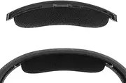 Geekria Velour Headband Pad Compatible with Astro A50 Gen 4 Headphones, Headphones Replacement Band, Headset Head Top Cushion Cover Repair Part (Black)